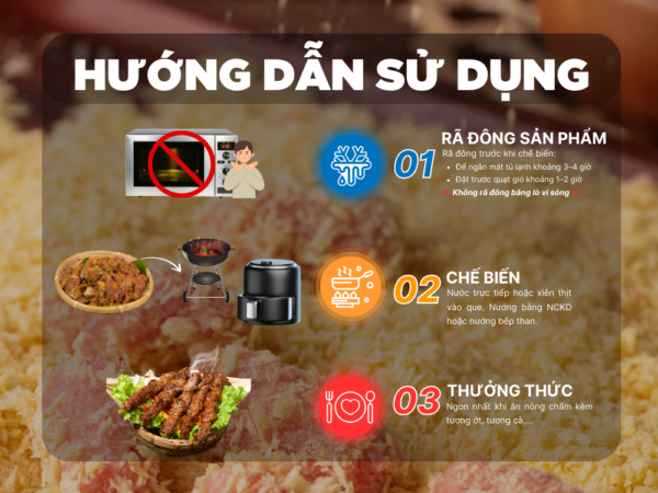 THỊT XIÊN NƯỚNG ƯỚP SẴN - Hình ảnh 3